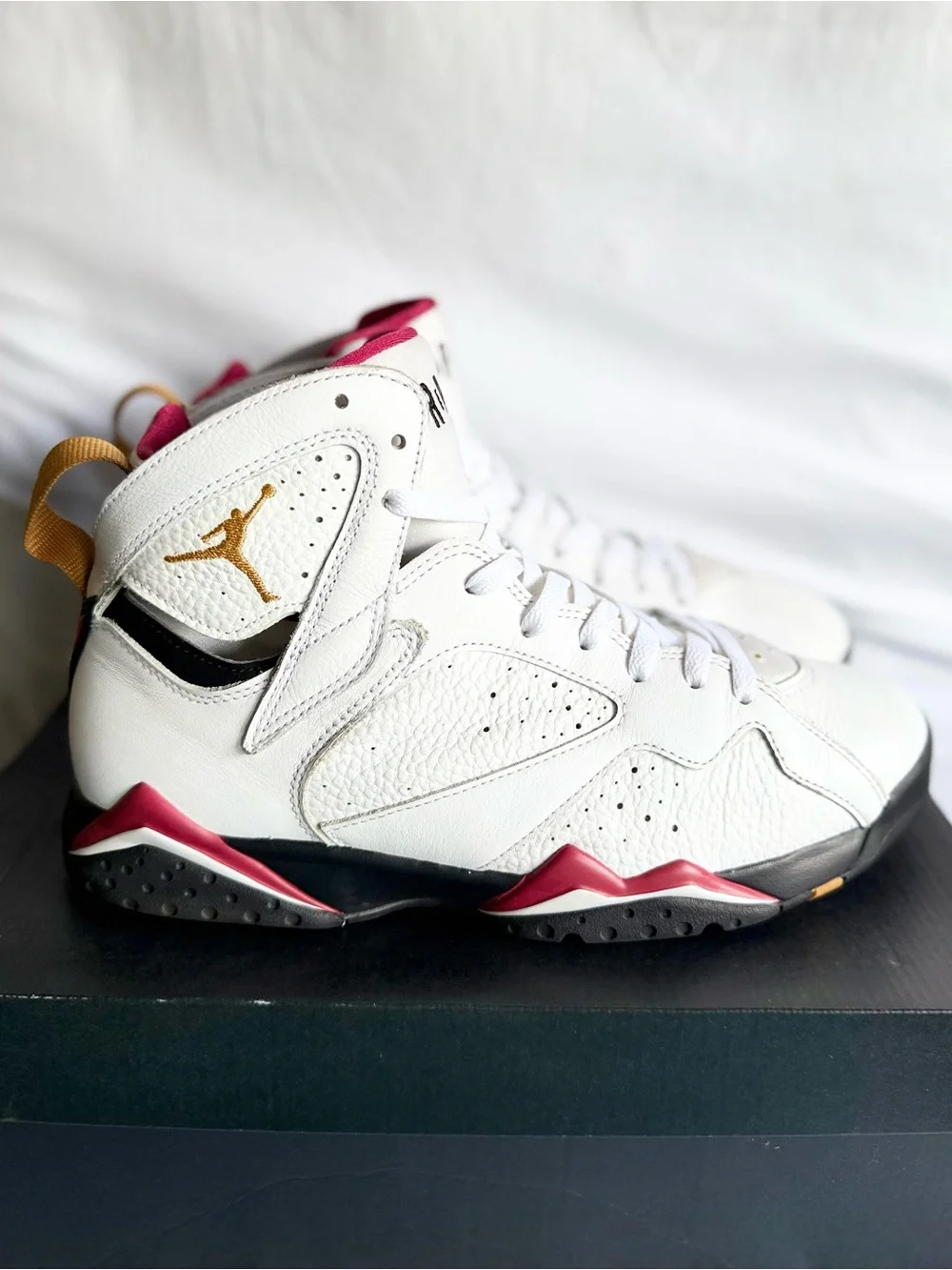 AUTHENTIC Jordan 7 Retro Cardinal size 10 CU9307-106 2022 PRE-OWNED